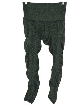 Sweetflexx Resistance Leggings Size 8 Green Stretch Polyester Spandex PT-2831